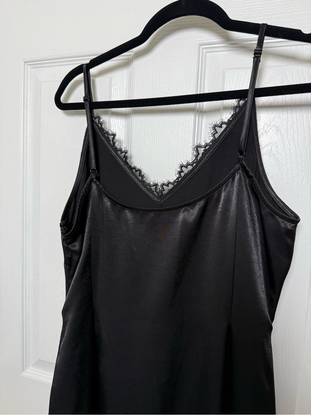 Foxblood Sasha Satin Maxi Slip Dress - Picture 7 of 10